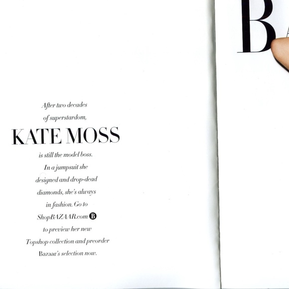 Harper’s Bazaar, “The Beauty Issue ft Kate Moss by Terry Richardson”, May 2014 - Picture 2 of 4
